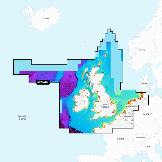Garmin Navionics Vision+ NVEU628L U.K., Ireland Holland