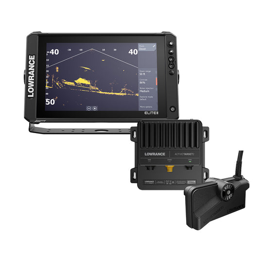 Lowrance Elite FS 12 - No Transducer ActiveTarget 2 Bundle