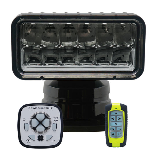 ACR RCL-200 Black Wireless LED Searchlight w/URP-103 Wired Point Pad URH-103 Wireless Handheld Remote