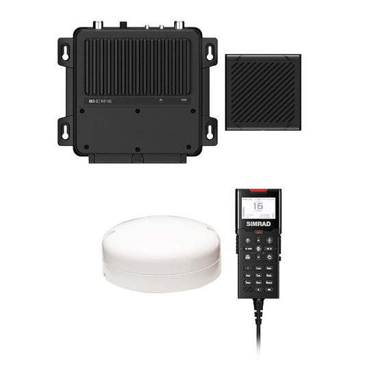 Simrad RS100-B Black Box VHF Radio w/Class B AIS GPS Antenna