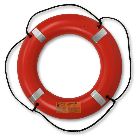 30″ BRIDGEBUOY® LIFERING ORANGE DX0340D - Data Marine LLC