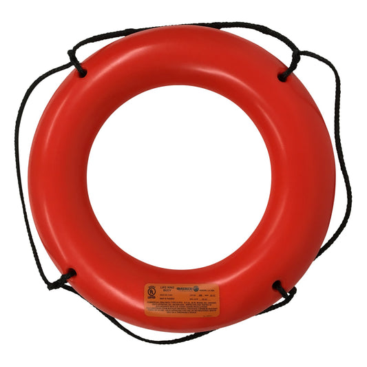 30″ LIFERING ORANGE 2.5 KG USCG - Data Marine LLC