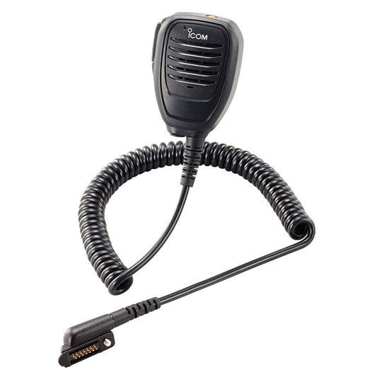 Icom HM-222H Waterproof Speaker Mic w/3.5mm Accessory Jack 14-Pin Connector