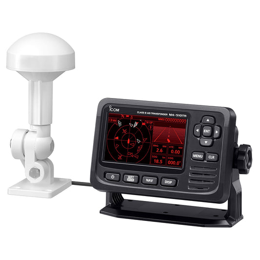 Icom MA-510TR AIS Transponder w/Antenna 4.3" Display
