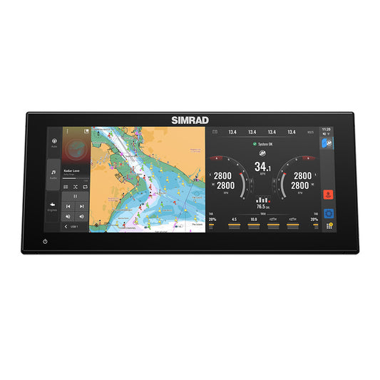 Simrad NSX 3012UW Combo w/Active Imaging 3-in-1 Transducer