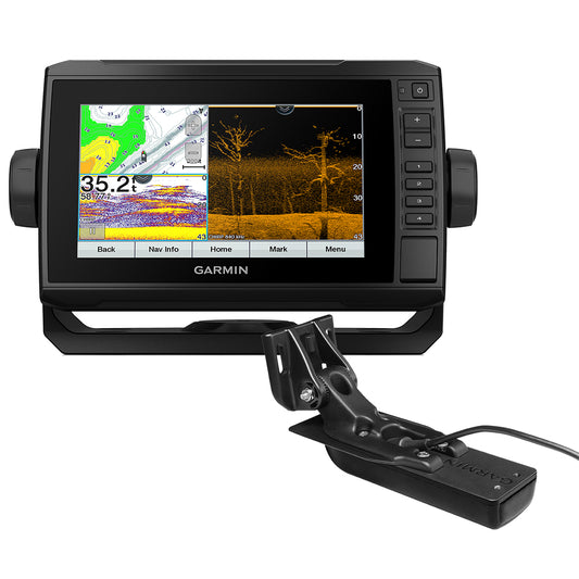 Garmin ECHOMAP UHD 73cv US LakeV g3 w/GT24UHD-TM Transducer *Remanufactured