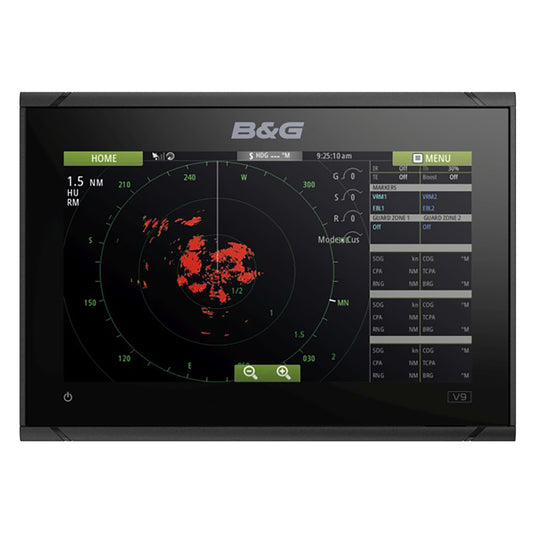 BG Vulcan 9 FS 9" Combo - No Transducer - Includes C-MAP Discover Chart
