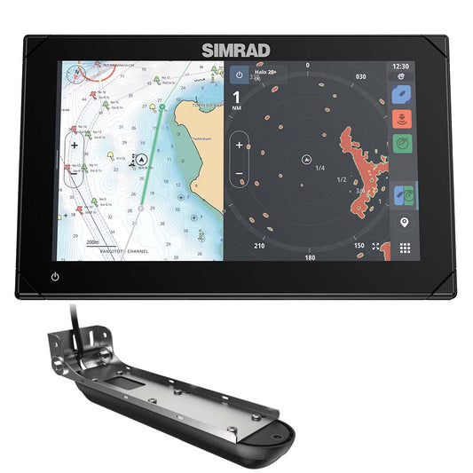 Simrad NSX 3009 9" Combo Chartplotter  Fishfinder w/Active Imaging 3-in-1 Transducer