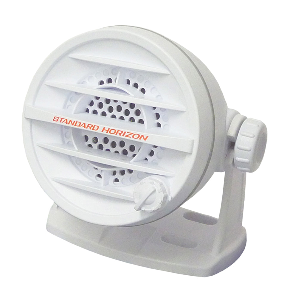 Standard Horizon 10W Amplified External Speaker - White