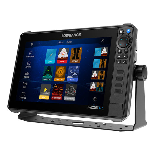 Lowrance HDS PRO 12 - w/ Preloaded C-MAP DISCOVER OnBoard  Active Imaging HD Transducer