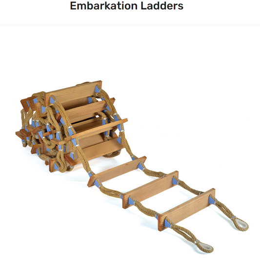 Embarkation ladder for Vessel