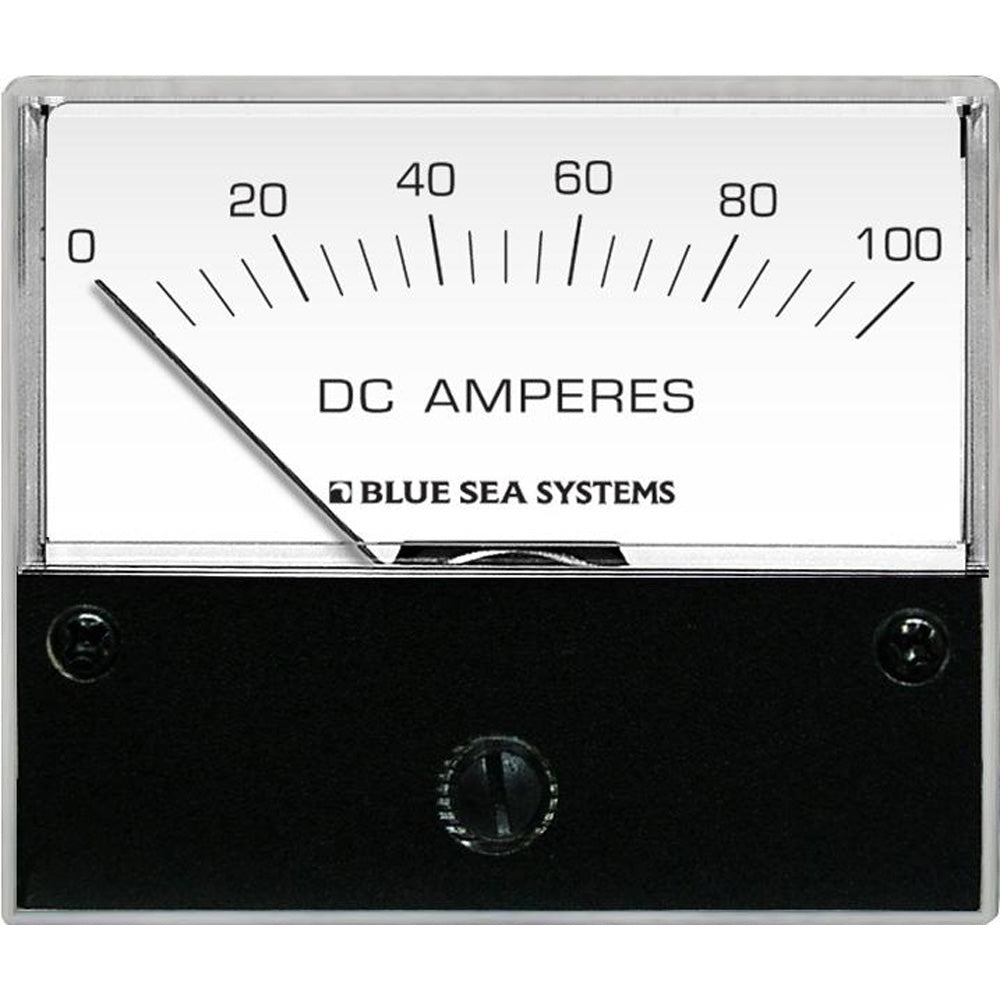 Blue Sea 8017 DC Analog Ammeter - 2-3/4" Face, 0-100 Amperes DC