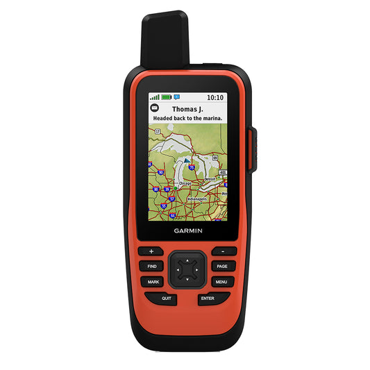 Garmin GPSMAP 86i Handheld GPS w/inReach  Worldwide Basemap