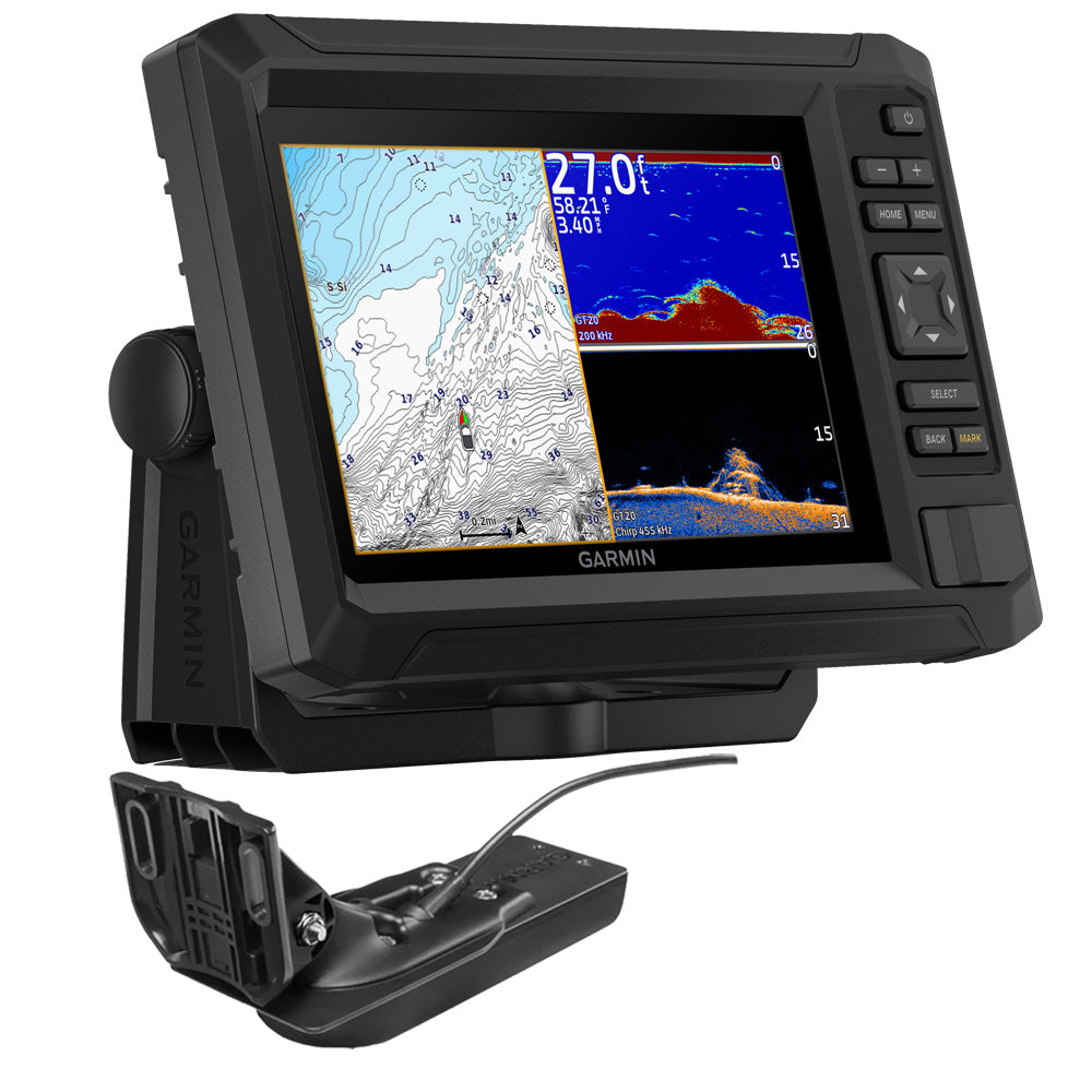 Garmin ECHOMAP UHD2 74CV Chartplotter/Fishfinder Combo w/US Coastal Maps  GT20-TM